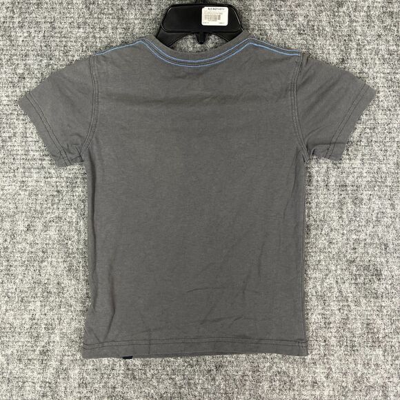 Lucky Brand Shirt Boys 5‎ Peace Sign USA Flag Basic Casual Short-sleeve Tee - Picture 2 of 10